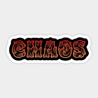 CHAOS Sticker